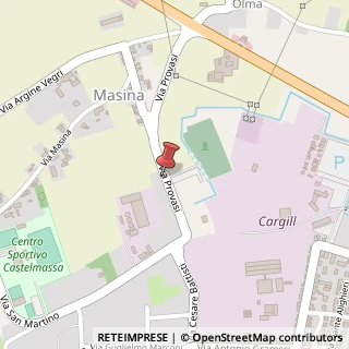 Mappa Via Provasi, 7/e, 45035 Castelmassa, Rovigo (Veneto)