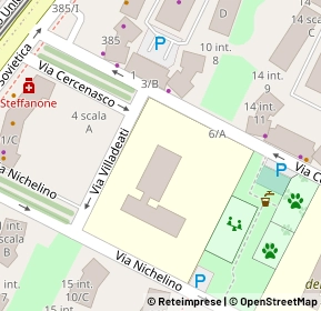 Mappa Via Villadeati, 10135 Torino TO, Italia (0.09565)
