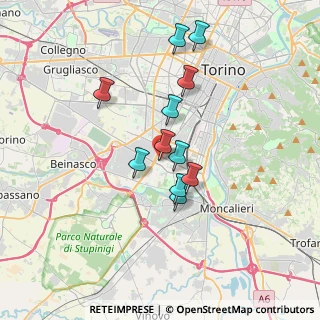 Mappa Via Villadeati, 10135 Torino TO, Italia (2.93364)