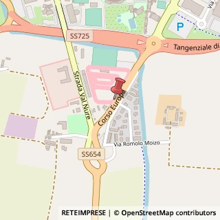 Mappa Corso Europa, 5, 29122 Piacenza, Piacenza (Emilia Romagna)