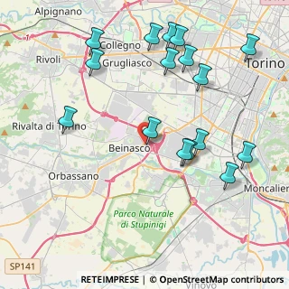 Mappa Strada Torino - CC Le Fornaci, 10092 Beinasco TO, Italia (4.65688)