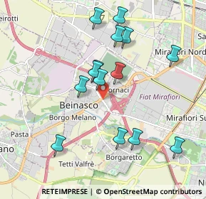 Mappa Strada Torino - CC Le Fornaci, 10092 Beinasco TO, Italia (1.88071)