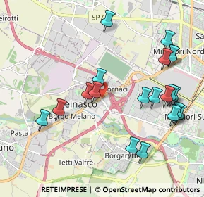 Mappa Strada Torino - CC Le Fornaci, 10092 Beinasco TO, Italia (2.252)