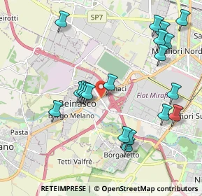 Mappa Strada Torino - CC Le Fornaci, 10092 Beinasco TO, Italia (2.21105)