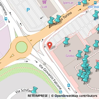 Mappa Strada Torino - CC Le Fornaci, 10092 Torino TO, Italia (0.09545)
