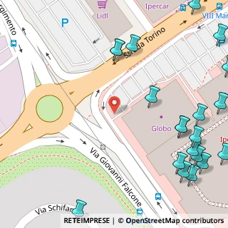 Mappa Strada Torino - CC Le Fornaci, 10092 Beinasco TO, Italia (0.11)