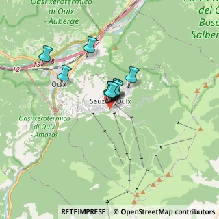 Mappa Via Colle Bourget, 10050 Sauze d'Oulx TO, Italia (0.96545)