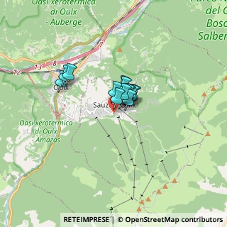 Mappa Via Colle Bourget, 10050 Sauze d'Oulx TO, Italia (0.87154)