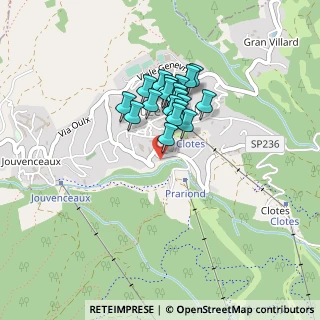 Mappa Via Colle Bourget, 10050 Sauze d'Oulx TO, Italia (0.3075)
