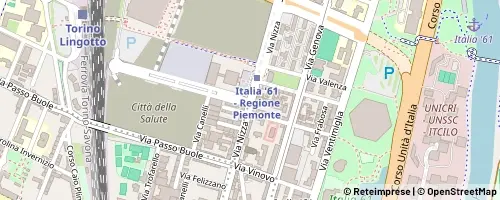 Mappa Turin
