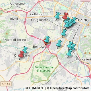 Mappa Ingresso C.C. Le Fornaci, 10092 Beinasco TO, Italia (4.56267)