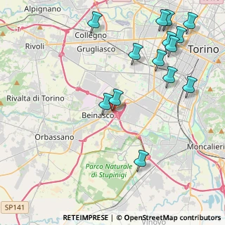 Mappa Ingresso C.C. Le Fornaci, 10092 Beinasco TO, Italia (5.17714)