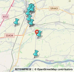 Mappa 45030 Pontecchio Polesine RO, Italia (3.96364)