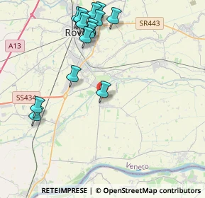 Mappa 45030 Pontecchio Polesine RO, Italia (4.69357)