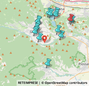 Mappa Borgata Brancard Villa, 10094 Giaveno TO, Italia (3.60533)