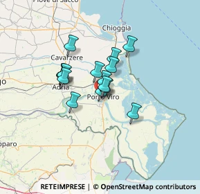 Mappa Via Navi Romane, 45014 Porto Viro RO, Italia (8.66867)