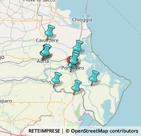 Mappa Via Navi Romane, 45014 Porto Viro RO, Italia (9.08182)