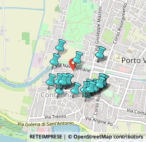 Mappa Via Navi Romane, 45014 Porto Viro RO, Italia (0.35517)