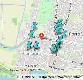 Mappa Via Navi Romane, 45014 Porto Viro RO, Italia (0.393)