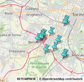 Mappa A55, 10092 Beinasco TO, Italia (2.7)