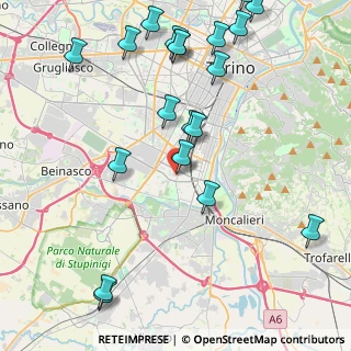 Mappa Via Michele Kerbaker, 10127 Torino TO, Italia (5.271)