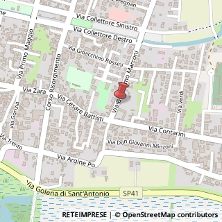 Mappa Via Guglielmo Marconi, 32, 45014 Porto Viro, Rovigo (Veneto)
