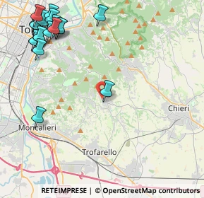 Mappa Strada Antegnasco, 10020 Pecetto , Italia (6.0975)