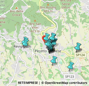 Mappa Strada Antegnasco, 10020 Pecetto , Italia (0.6335)