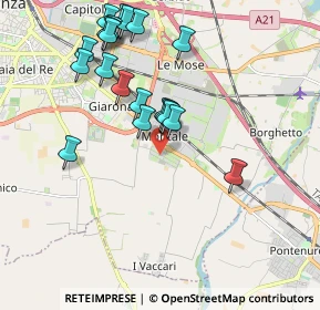 Mappa Via Gabriele Villani, 29122 Piacenza PC, Italia (2.002)