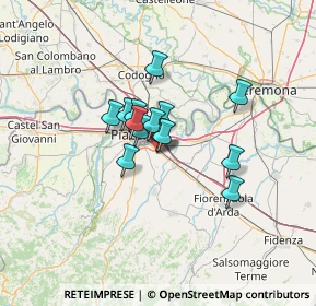 Mappa Via Gabriele Villani, 29122 Piacenza PC, Italia (8.13214)