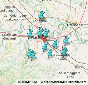 Mappa Via Gabriele Villani, 29122 Piacenza PC, Italia (11.67929)