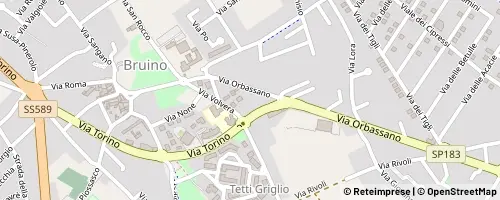 Mappa Bruino