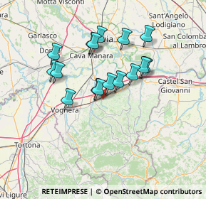 Mappa 27050 Corvino San Quirico PV, Italia (11.74063)