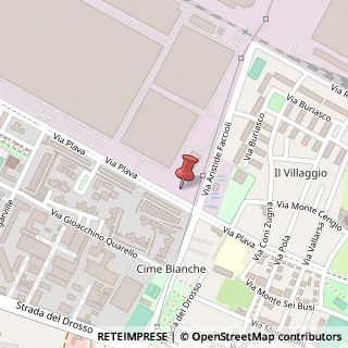Mappa Via Plava, 70, 10135 Torino, Torino (Piemonte)