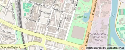 Mappa Turin