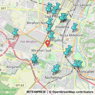 Mappa Strada delle Cacce, 10135 Torino TO, Italia (2.4635)