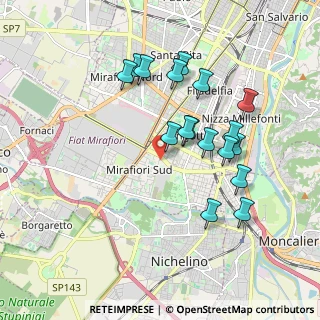 Mappa Strada delle Cacce, 10135 Torino TO, Italia (1.78059)