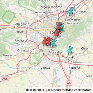 Mappa Strada delle Cacce, 10135 Torino TO, Italia (5.87364)
