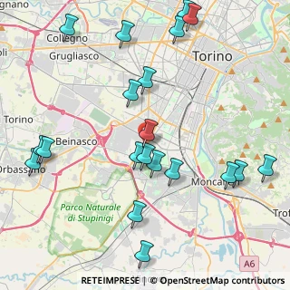 Mappa Corso Unione Sovietica, 10135 Torino TO, Italia (4.971)