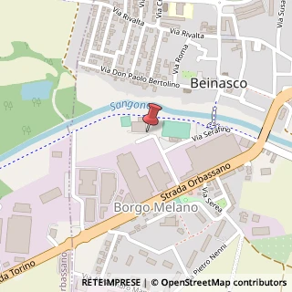 Mappa Via A. Spinelli, 109, 10092 Beinasco, Torino (Piemonte)
