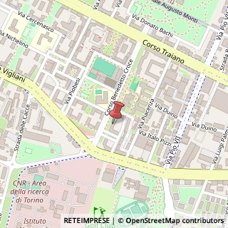 Mappa Corso Benedetto Croce, 27, 10135 Torino, Torino (Piemonte)