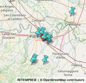 Mappa Via Giulio Milani, 29122 Piacenza PC, Italia (12.28273)