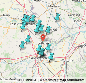 Mappa Via Marchese, 15048 Valenza AL, Italia (13.2085)