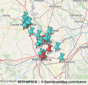 Mappa Via Marchese, 15048 Valenza AL, Italia (11.515)