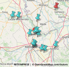 Mappa Via Marchese, 15048 Valenza AL, Italia (13.87214)