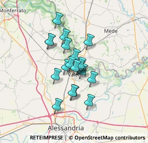 Mappa Via Marchese, 15048 Valenza AL, Italia (4.588)