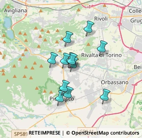 Mappa Via Musinè, 10090 Bruino TO, Italia (2.52)