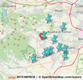 Mappa Via Musinè, 10090 Bruino TO, Italia (3.56)