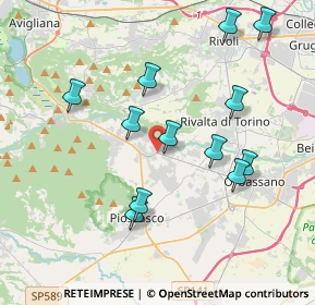 Mappa Via Musinè, 10090 Bruino TO, Italia (3.87)