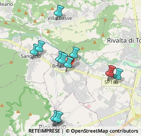 Mappa Via Musinè, 10090 Bruino TO, Italia (1.99462)